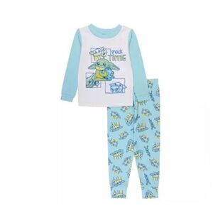 NWT Star Wars Toddler Boys Mandalorian Top and Pajama, 2 Piece Set